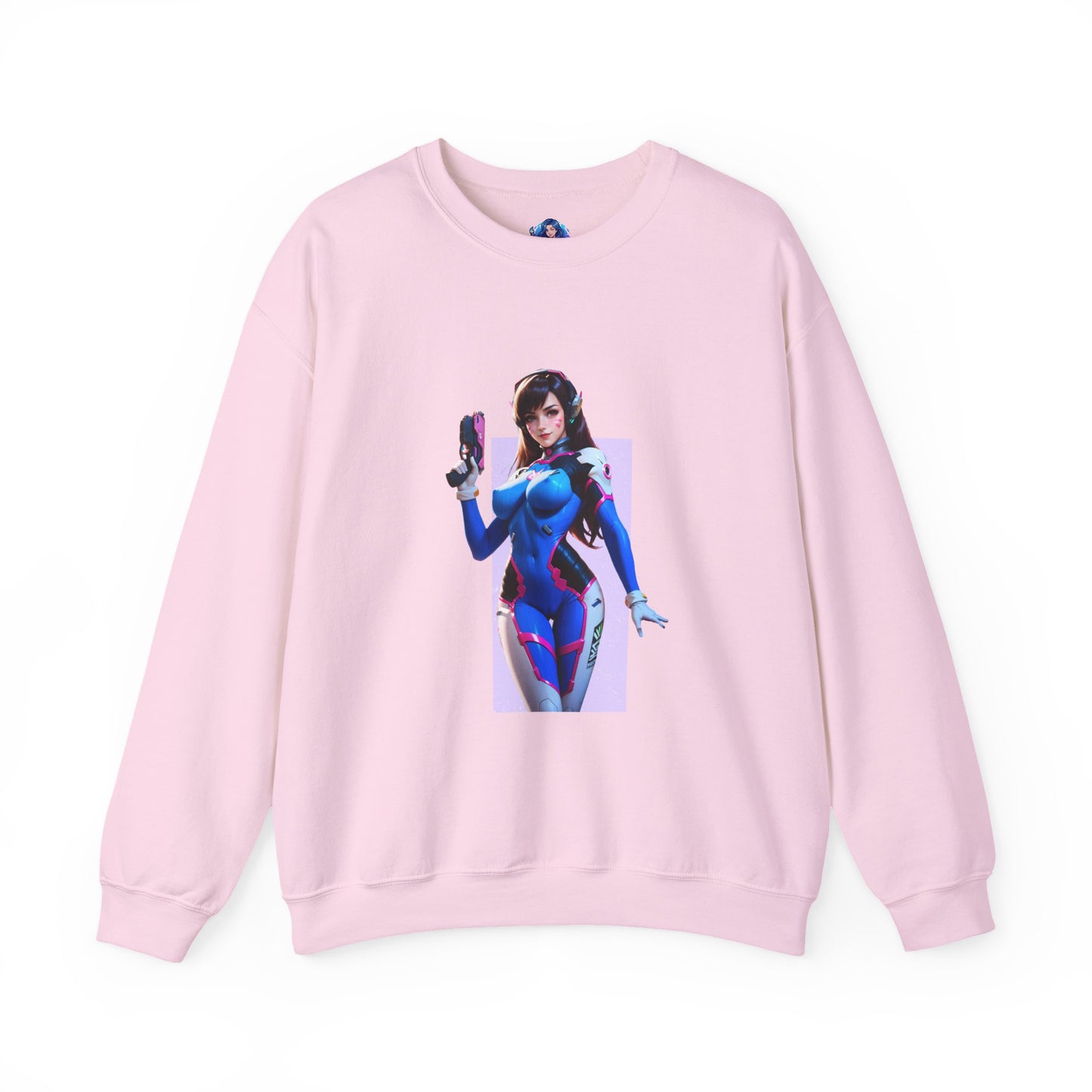 D.Va Sweatshirt, Overwatch Rundhalsausschnitt, Gemütliche Gamer-Streetwear für Fans und Sammler