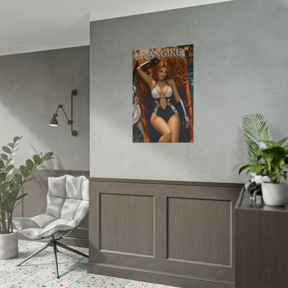 Rangiku Matsumoto Bleach Poster Anime Wall Art Manga Style Bedroom Room Decor