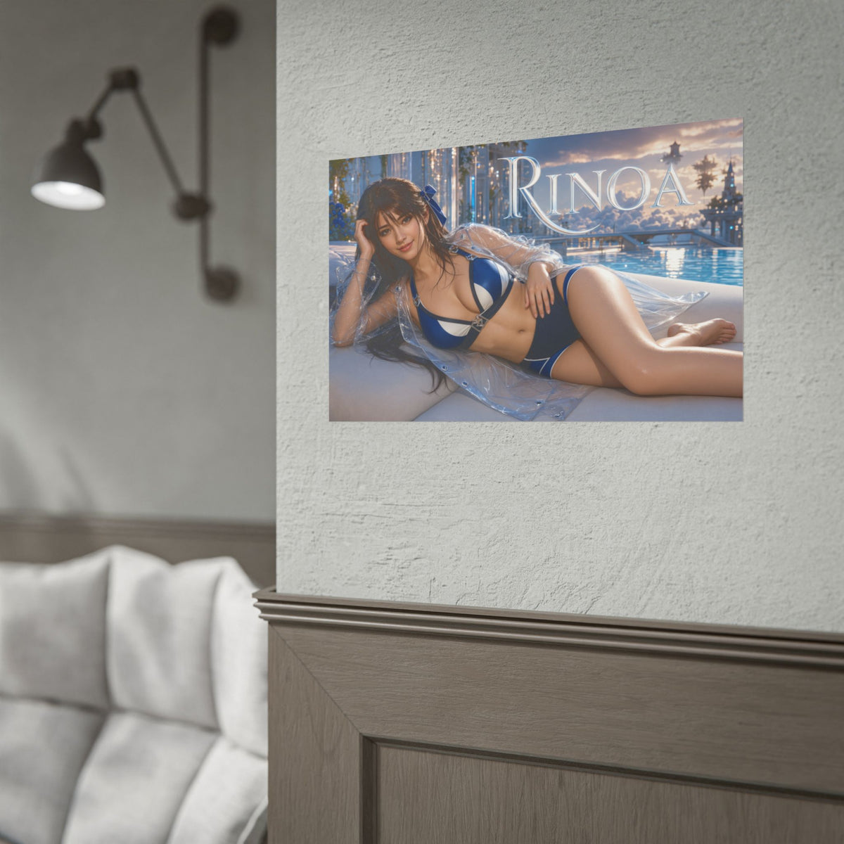 Fantasy Wall Art Rinoa Heartilly Poster Room Decor Collector Gift Art Print