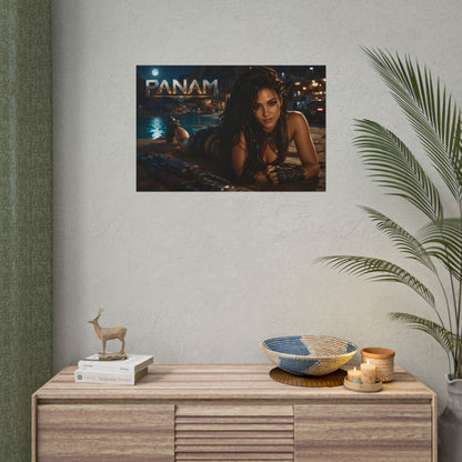Panam Palmer Character Poster Cyberpunk Gaming Setup Wall Decor Collector Print