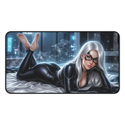 Marvel Mouse Pad, Black Cat Desk Mat, Large Gaming Pad