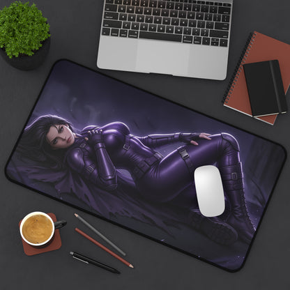 DC Comics Mouse Pad, Huntress Desk Mat, Gamer Room Decor