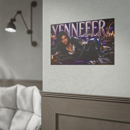 Yennefer of Vengerberg Poster The Witcher Gaming Wall Art Character Room Decor