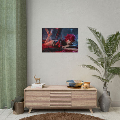 Vi Arcane Poster, Arcane Wall Art, Gaming Print, Gamer Decor