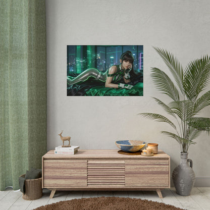 Eve Stellar Blade Poster, Sci Fi Wall Art, Gaming Print Decor