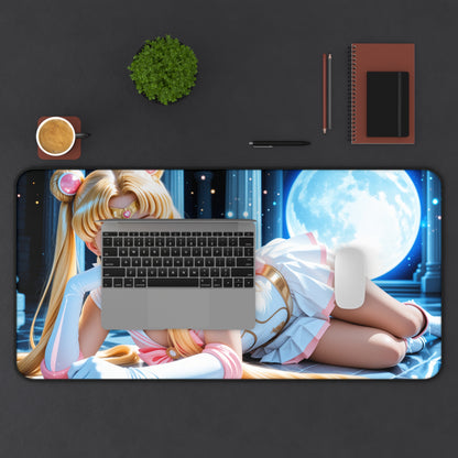 Килимок для столу Sailor Moon, килимок для миші з аніме, декор для столу Magic Girl Gamer