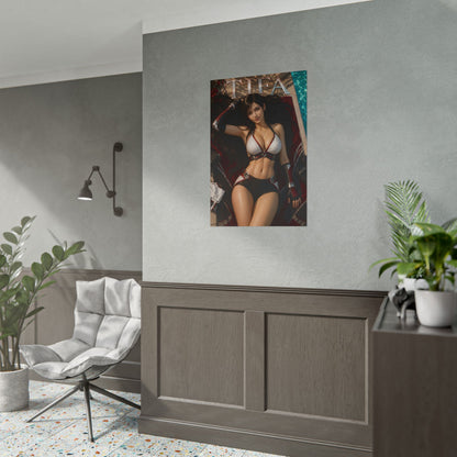 Tifa Lockhart Character Wall Art Gaming Poster Office Room Decor Print