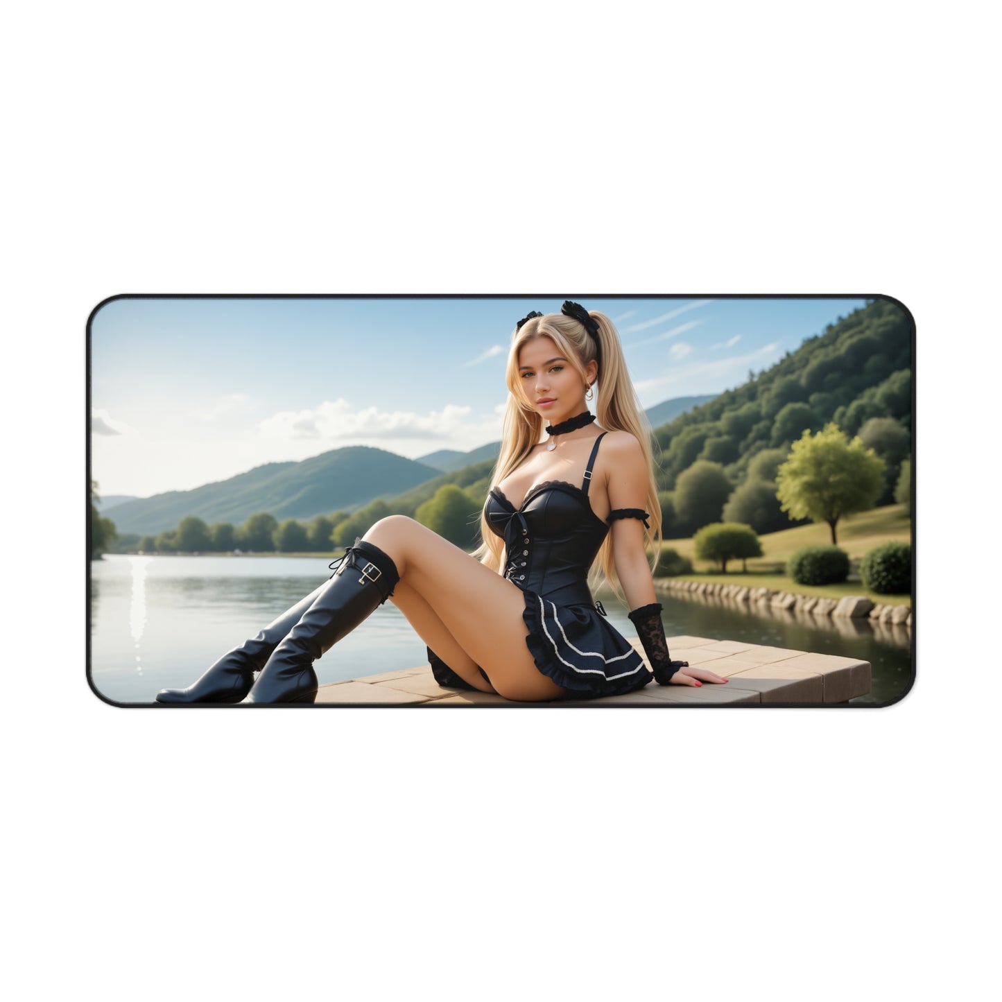 Килимок для столу Misa Amane, килимок для миші Death Note, декор столу для аніме-дівчини-геймерки