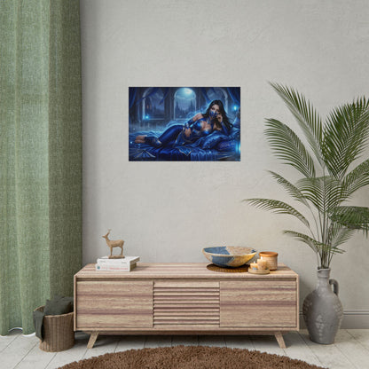 Kitana Mortal Kombat Poster, Gaming Wall Art, Ninja Print Decor