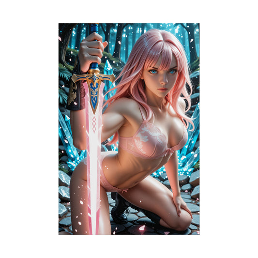 Lightning-Poster – Final Fantasy Wandbild-Druck, RPG-Deko