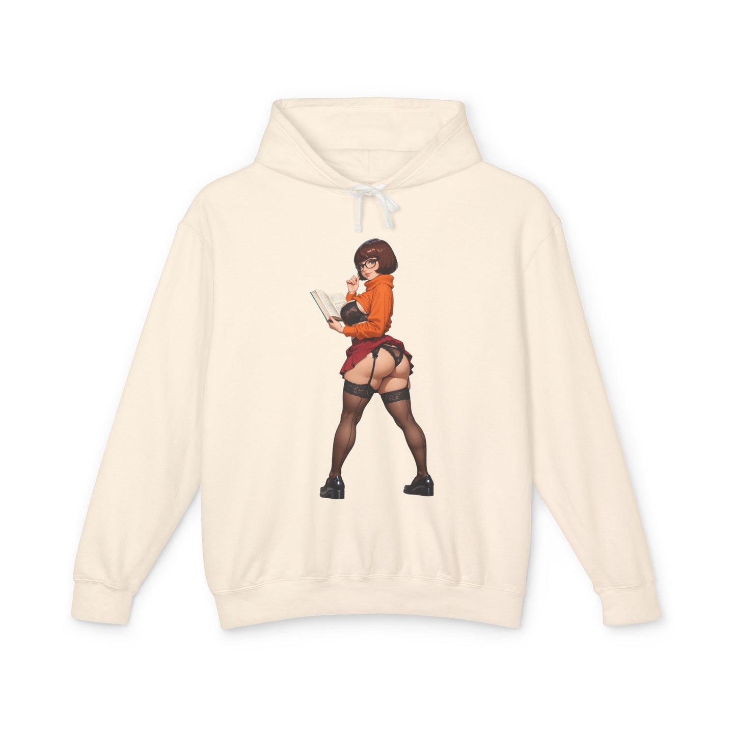 Velma-Hoodie | Niedlicher Cartoon-Hoodie | Anime-Pullover mit mysteriösem Mädchen
