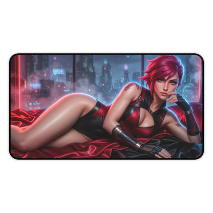 Arcane Mouse Pad, Vi Desk Mat, Anime Decor XXL