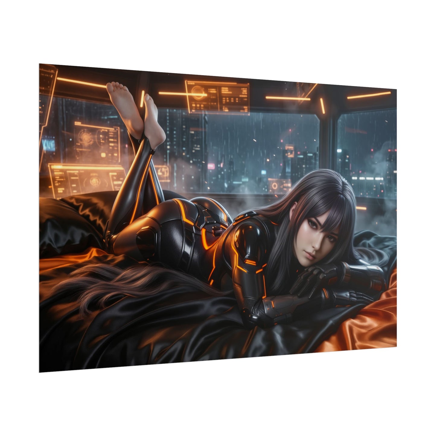 Tachy Stellar Blade Poster, Sci Fi Anime Print, Gamer Room Decor