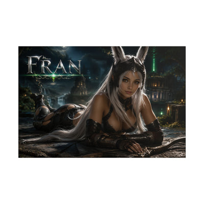 Fran Fantasy Poster Character Wall Art Bedroom Decor Collectible Print