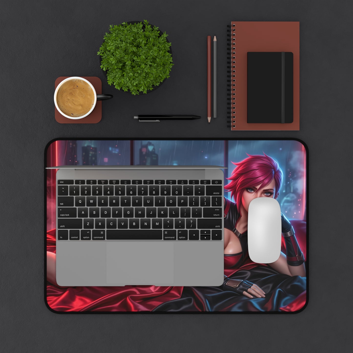 Arcane Mouse Pad, Vi Desk Mat, Anime Decor XXL