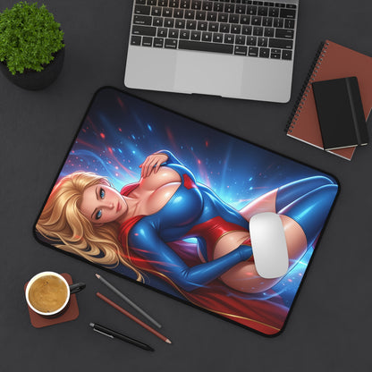 DC Comics Mouse Pad, Supergirl Desk Mat, Large Desk Pad
