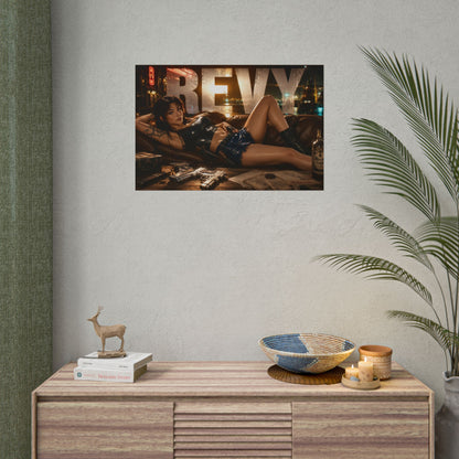 Revy Black Lagoon Anime Poster Character Wall Art Room Decor Collectible Print
