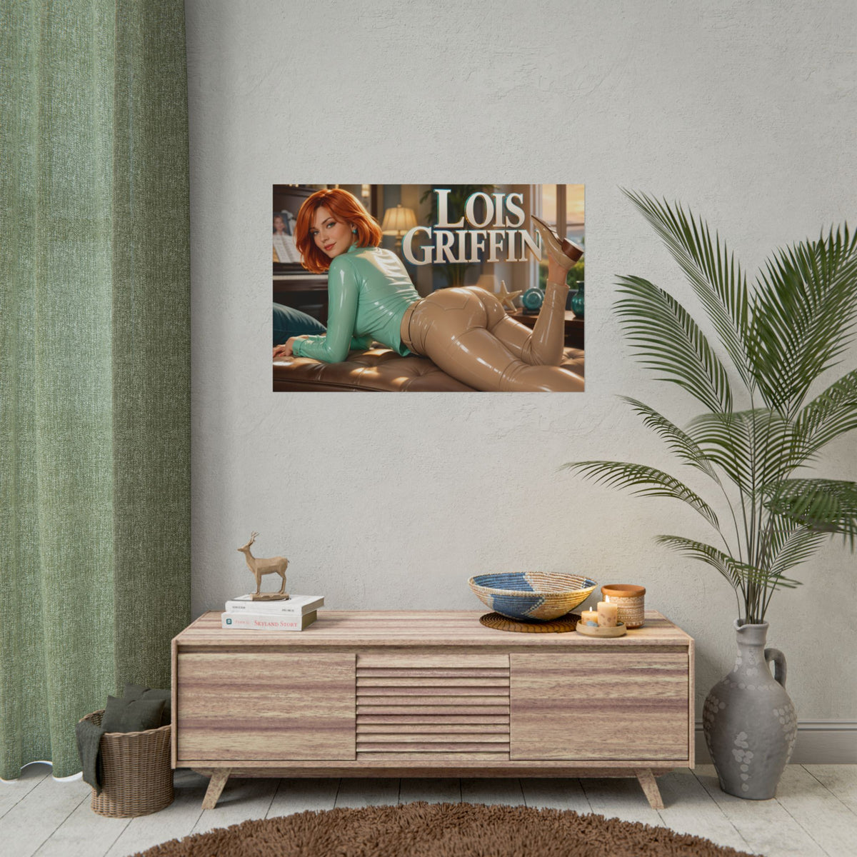 Cartoon Wall Art Lois Griffin Family Guy Poster Room Decor Character Print