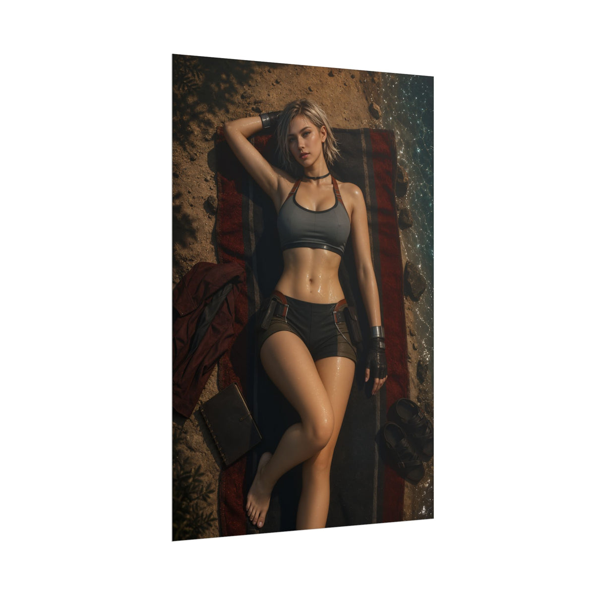 Game Room Decor Grace Wall Art Poster Collectible Character Print
