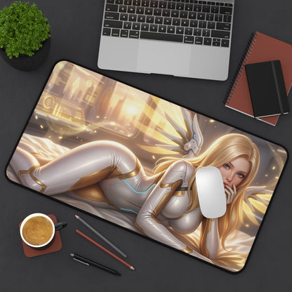 Overwatch Mouse Pad, Mercy Desk Mat, Gamer Gift XXL