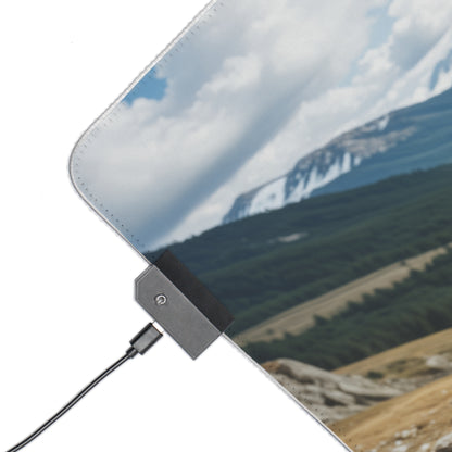 Килимок для столу Mikasa Ackerman – світлодіодний RGB-підсвітлювальний килимок, ігрова конфігурація для дівчат з аніме Waifu