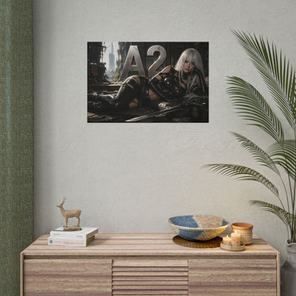 A2 NieR Wall Art Poster Gaming Decor Collectible Gamer Gift Collectible Print