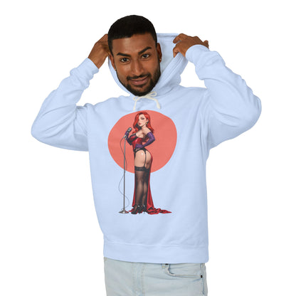 Худі з Джессікою Реббіт | Худі з мультяшним іконою | Сексуальний пуловер у стилі пін-ап