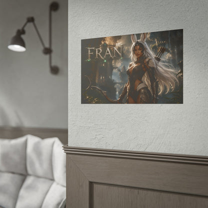 Fran Fantasy Poster Character Wall Art Bedroom Decor Collectible Print