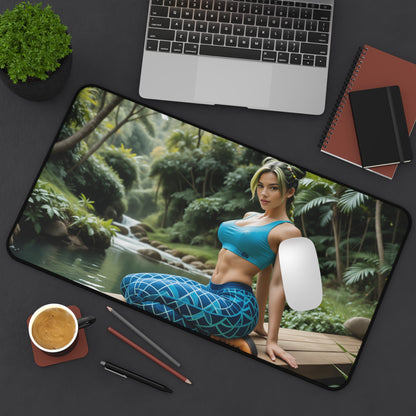 Килимок для столу Jolyne Cujoh, килимок для миші JoJo, декор для столу з аніме-дівчиною