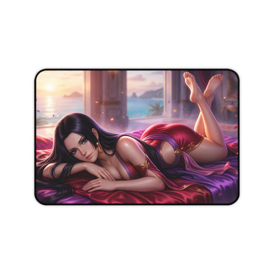 One Piece Mouse Pad, Boa Hancock Desk Mat, Anime Decor