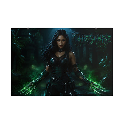 Cheshire Comic Poster Character Wall Art Collector Room Decor Art Print