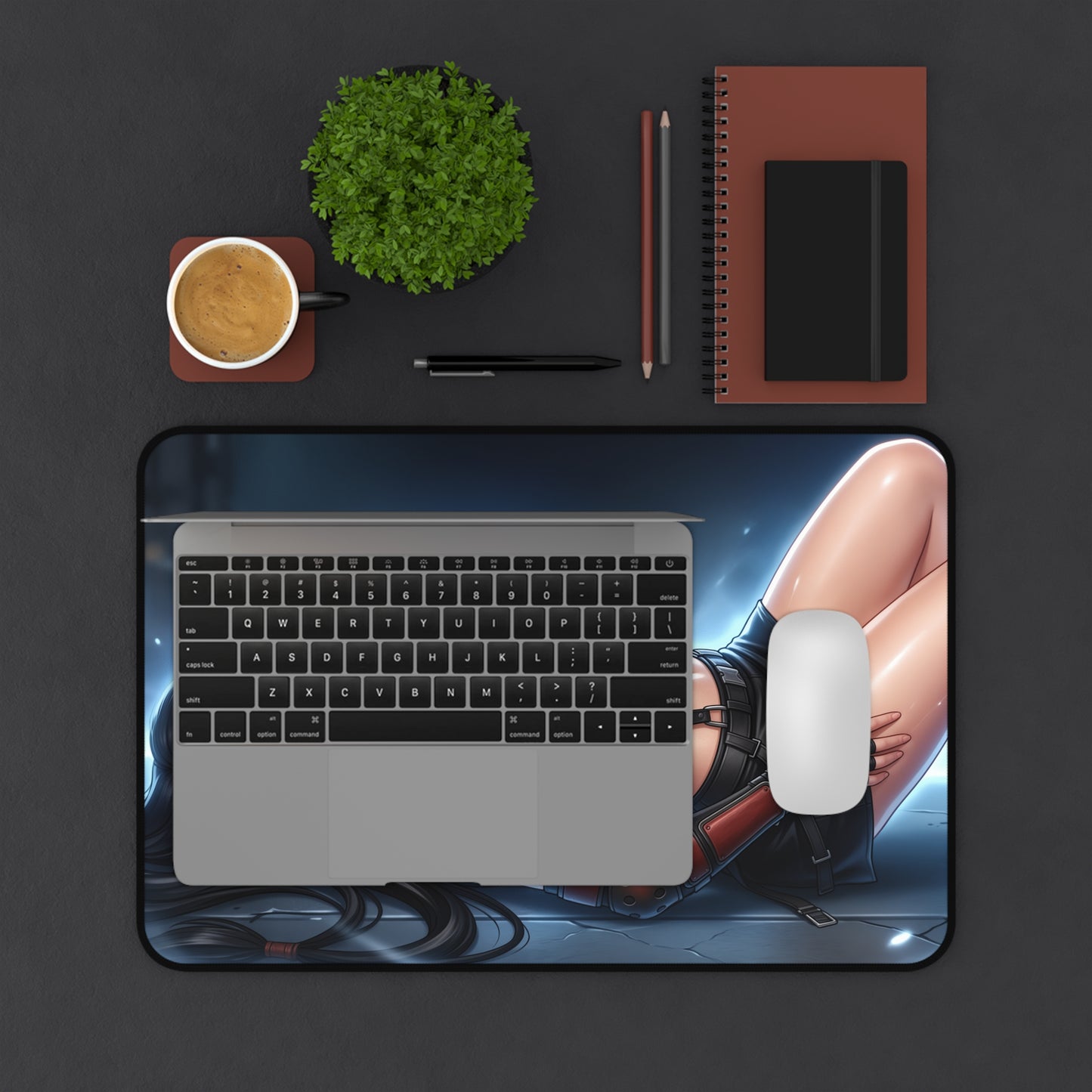 Final Fantasy Mouse Pad, Tifa Desk Mat, Anime Mouse Pad