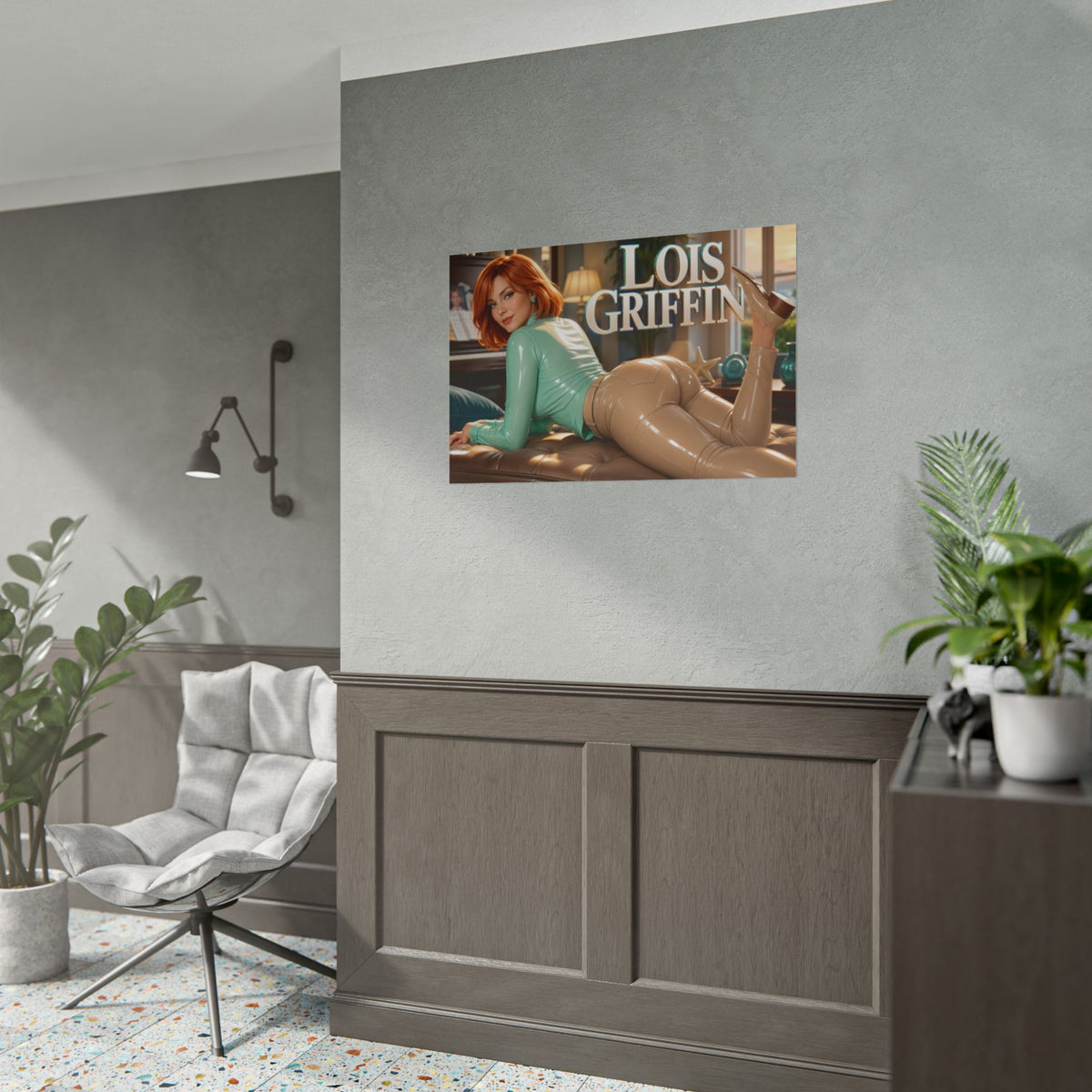 Cartoon Wall Art Lois Griffin Family Guy Poster Room Decor Character Print