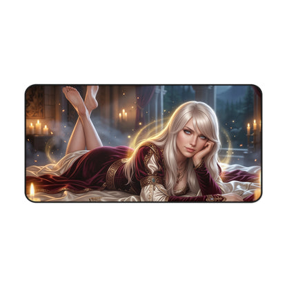 The Witcher Mouse Pad, Keira Metz Desk Mat, Gamer Gift