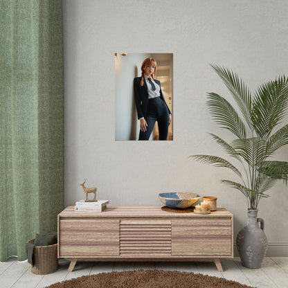 Makima Chainsaw Man Poster – Iconic Anime Heroine Wall Art for Room Decor