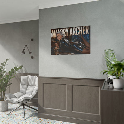 Cartoon Wall Art Malory Archer Archer Poster Room Decor Character Print