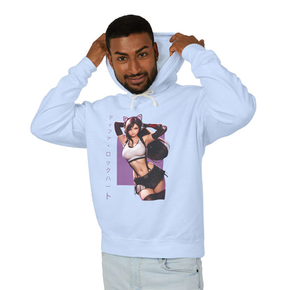 Худі з Тіфою Локхарт | Худі з аніме-бійцем | Пуловер з фентезійними бойовими мистецтвами