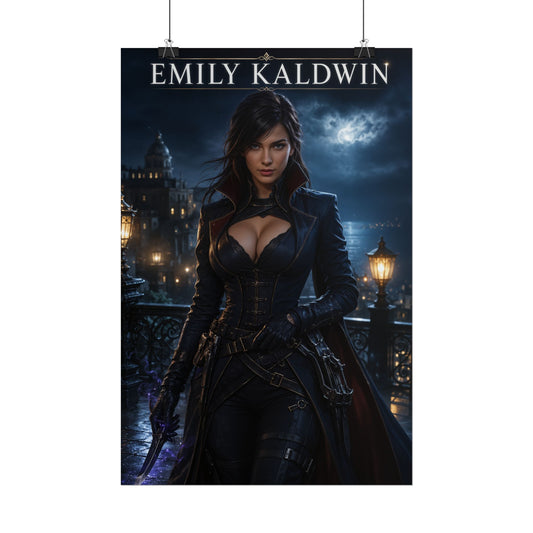 Dishonored Emily Kaldwin Video Game Wall Decor Poster for Gamers