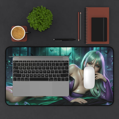 Darkstalkers Mouse Pad, Morrigan Desk Mat, Gamer Gift XXL