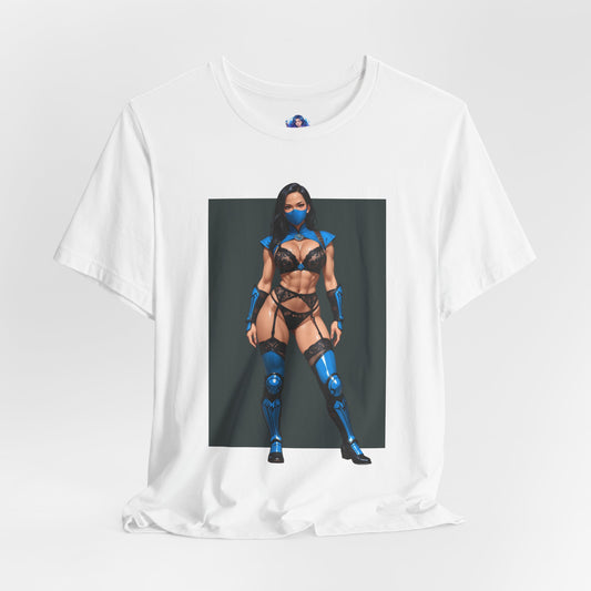 Футболка Kitana | Графічна футболка Mortal Kombat для геймерів та шанувальників аніме | Футболка принцеси-воїна