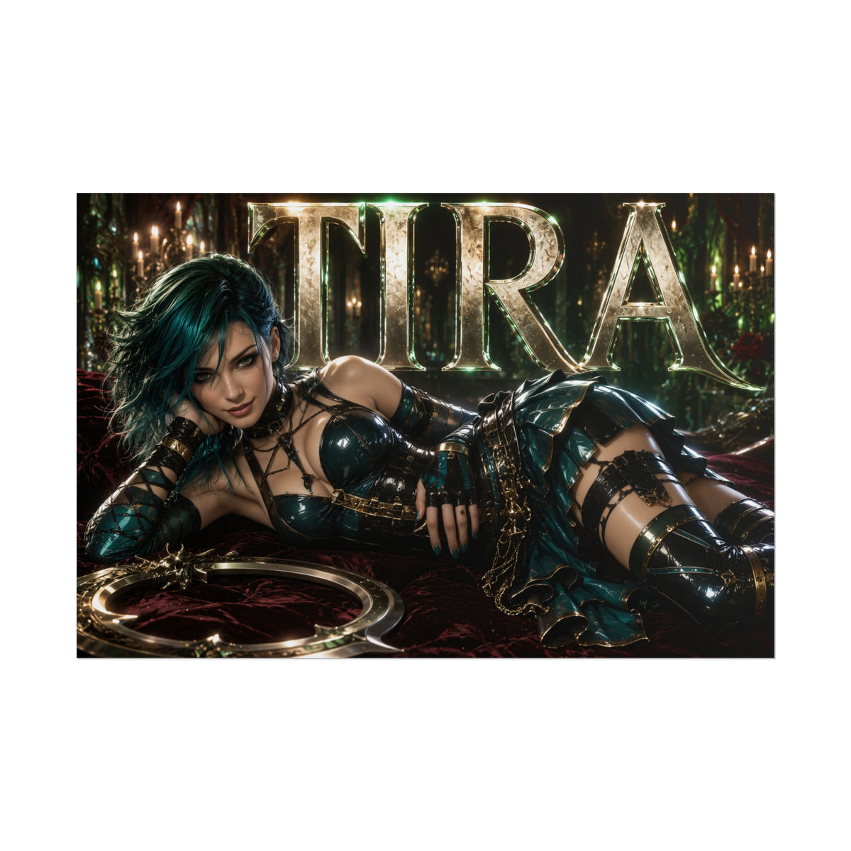 Tira Soulcalibur Poster Gaming Wall Art Gamer Room Decor Collectible Print