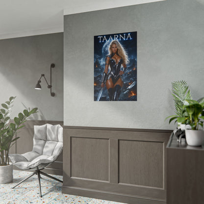Heavy Metal Taarna Poster Fantasy Warrior Wall Art Print