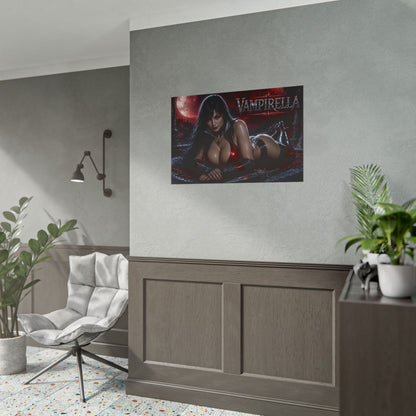 Vampirella Character Poster Comic Style Wall Decor Bedroom Collector Gift