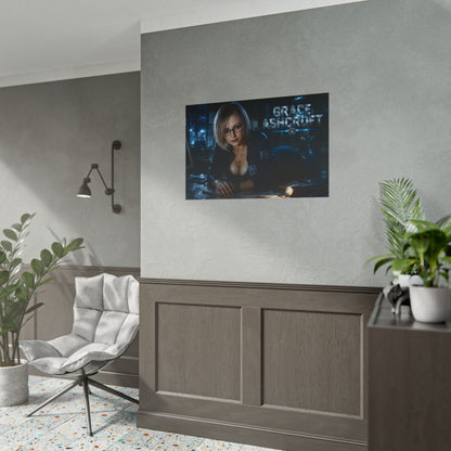 Gaming Wall Art Grace Ashcroft Poster Game Room Decor Gamer Gift Art Print