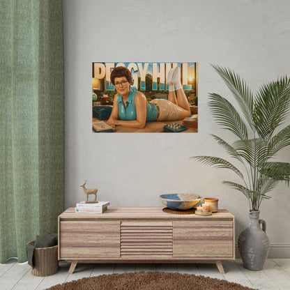 Peggy Hill Character Poster King of the Hill Wall Decor Collectible Art Print