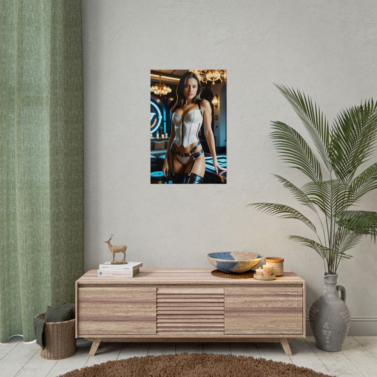 Miranda Lawson Wall Art – Iconic Sci-Fi Character Poster, Gift for Gamers