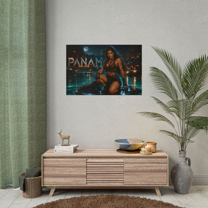 Panam Palmer Cyberpunk Gaming Poster Wall Art Gamer Room Decor Collectible Print