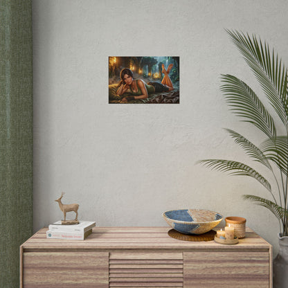 Lara Croft Poster, Tomb Raider Wall Art, Gaming Print Decor