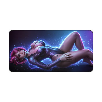 Cyberpunk Mouse Pad, Songbird Desk Mat, Anime Mouse Pad