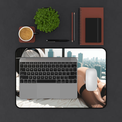 2B Gaming Mouse Pad, Nier Automata Desk Mat, Android Warrior Girl Setup
